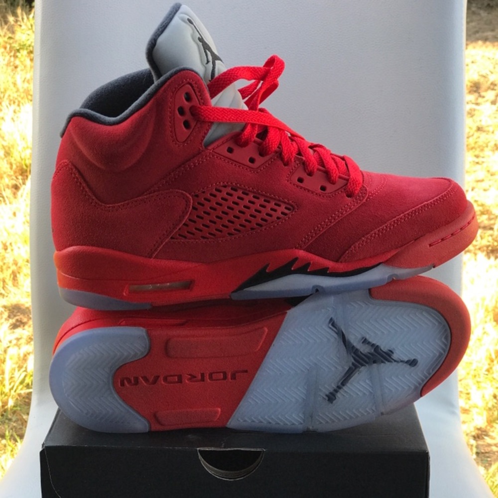 Red Jordan Sneakers